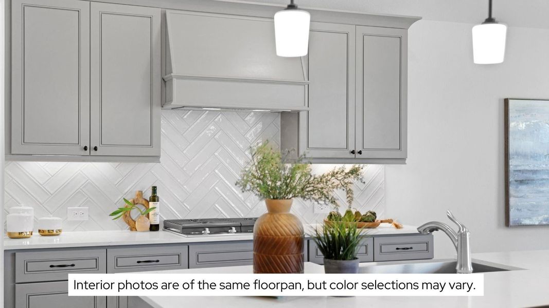 Furnished interior view inside a new home in Lexington Heights, Willis (Image 21). Furnished interior view inside a new home in Lexington Heights, Willis (Image 21).