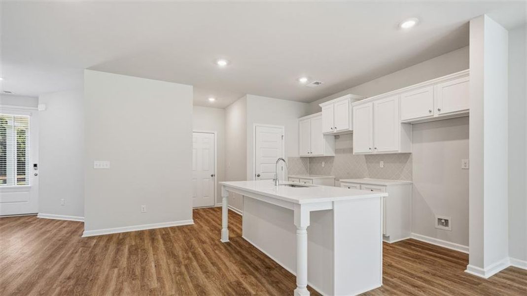 Furnished interior view inside a new home in Brookland Commons, Monroe (Image 12).