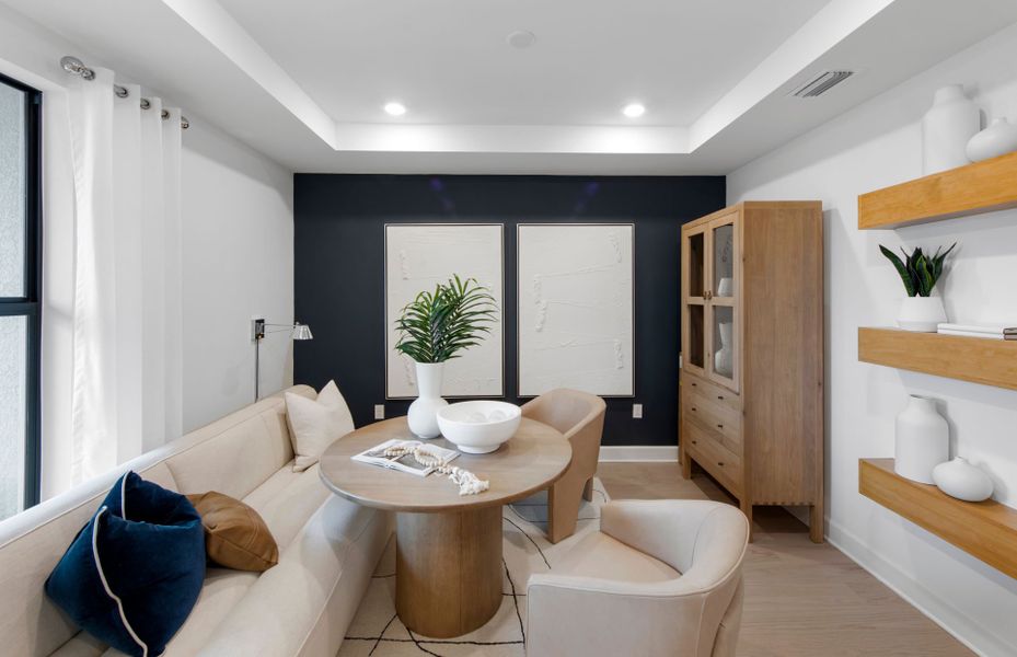 Flex room or optional den Flex room or optional den