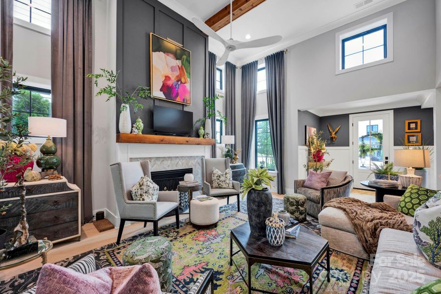 Furnished interior view inside a new home in , Davidson (Image 7).