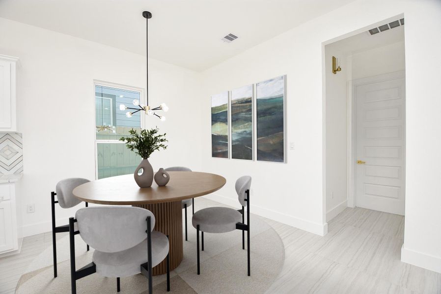 Furnished interior view inside a new home in , Houston (Image 13). Furnished interior view inside a new home in , Houston (Image 13).