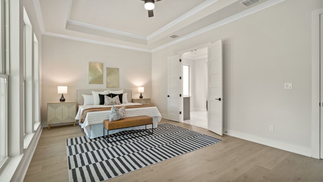 Representative furnished interior of a home built from the 2527F by Perry Homes in Southern Hills 80', Brooksville (Image 15).