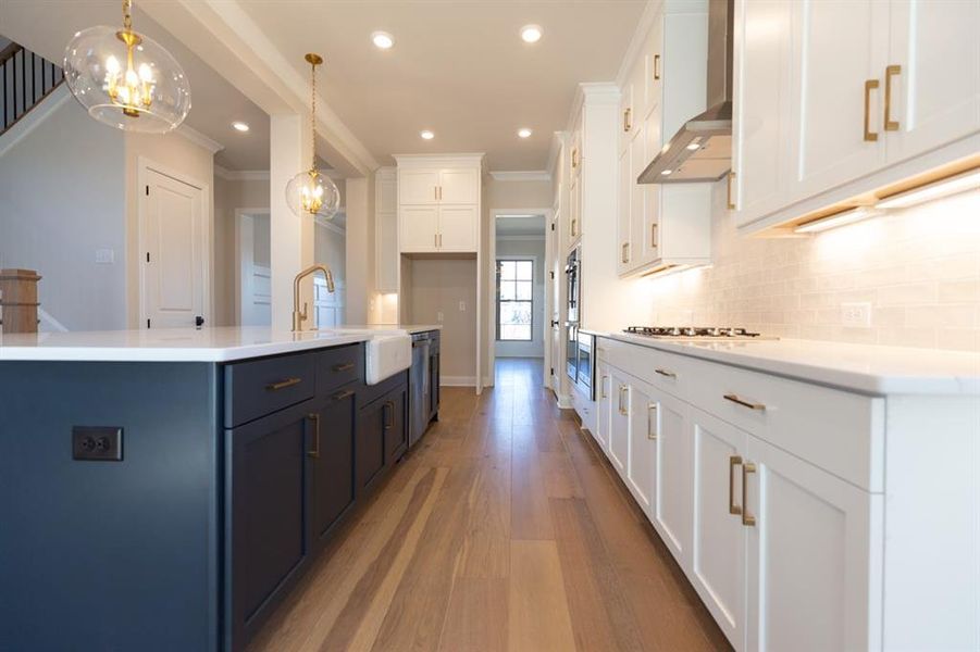 Furnished interior view inside a new home in Bellmoore Park, Johns Creek (Image 9).