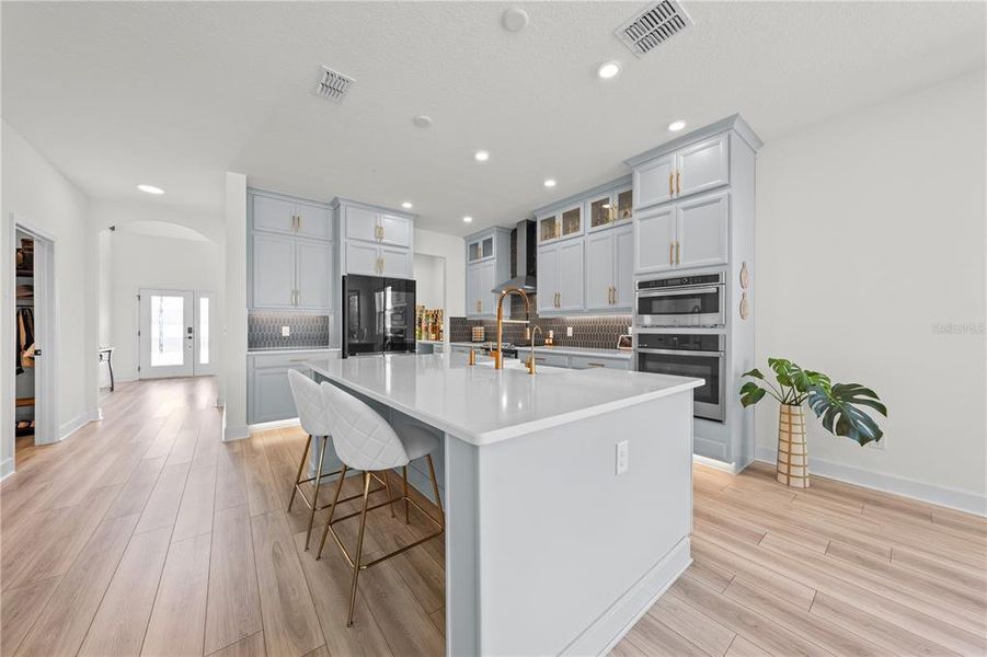 Furnished interior view inside a new home in Eden at Crossprairie, St. Cloud (Image 31).