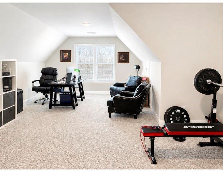Furnished interior view inside a new home in , Atlanta (Image 14).