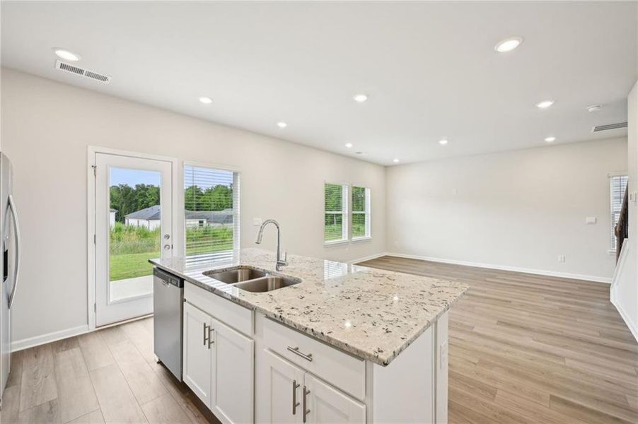 Furnished interior view inside a new home in Hawthorne Station, College Park (Image 9). Furnished interior view inside a new home in Hawthorne Station, College Park (Image 9).
