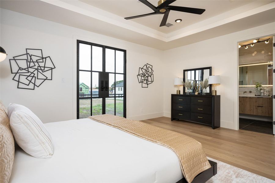 Furnished interior view inside a new home in , Stafford (Image 40). Furnished interior view inside a new home in , Stafford (Image 40).