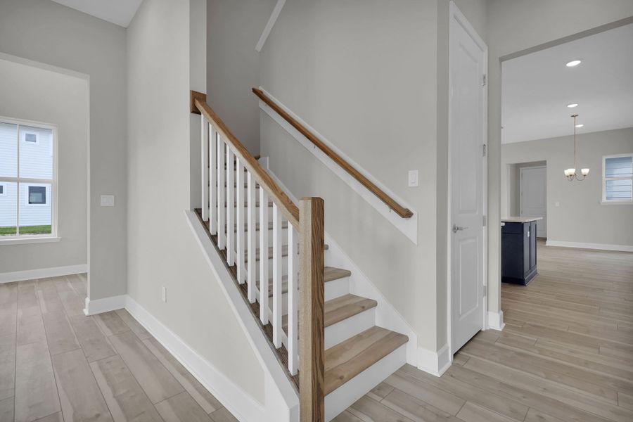 Representative unfurnished interior of a home built from the The Salt by Providence Homes (Florida) in Seabrook Village at Seabrook, Nocatee (Image 10).
