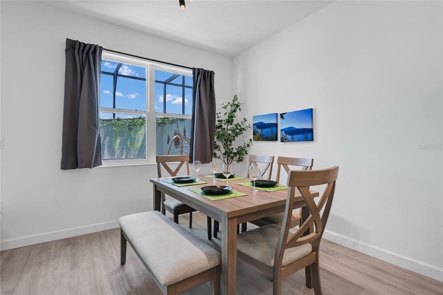 Furnished interior view inside a new home in , Davenport (Image 12).