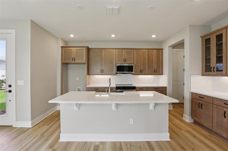 Furnished interior view inside a new home in Lagoon Residences at Epperson, Wesley Chapel (Image 6).