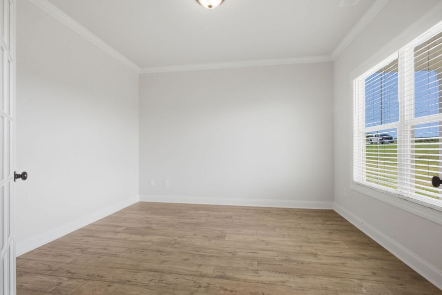Spacious, unfurnished interior of a new home in Cherokee Knoll, Williamston (Image 34).