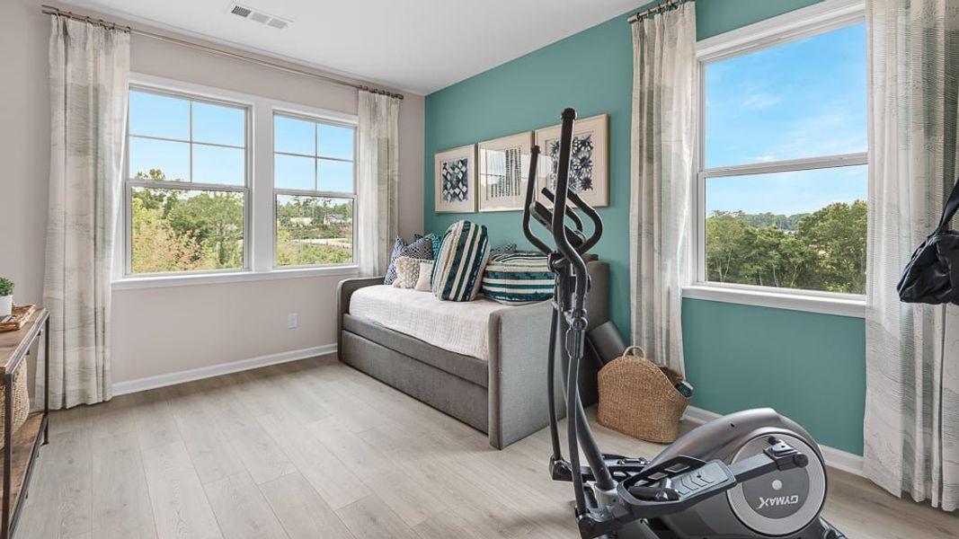 Furnished interior view inside a new home in Stratford Hills, Ball Ground (Image 28). Furnished interior view inside a new home in Stratford Hills, Ball Ground (Image 28).