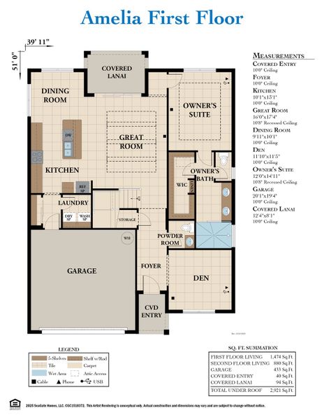 Amelia Floor Plan