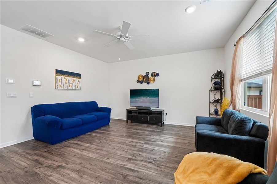 Furnished interior view inside a new home in Champion's Run, Lithonia (Image 6).