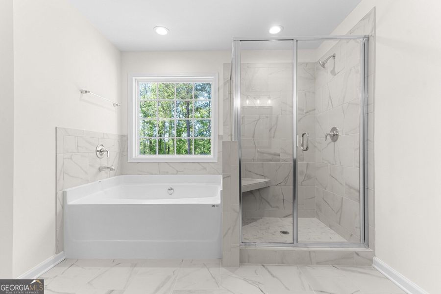 Furnished interior view inside a new home in Juliette Crossing, Forsyth (Image 6).
