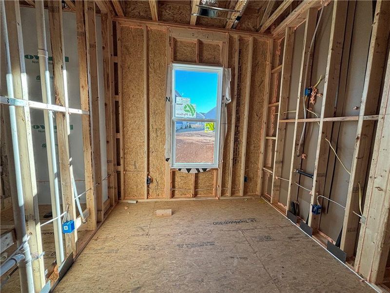 In-progress construction of a new home in East Harbor II at Chestatee, Dawsonville, GA (Image 27).