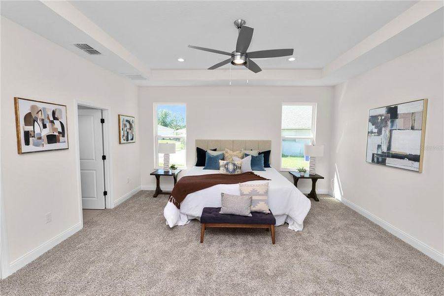 Furnished interior view inside a new home in , Sebring (Image 17). Furnished interior view inside a new home in , Sebring (Image 17).