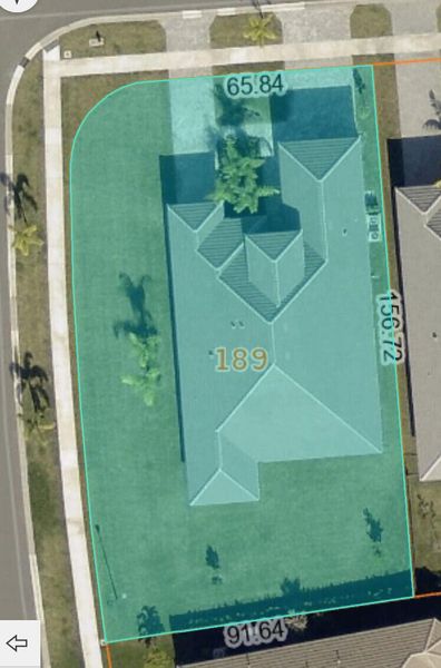 Lot dimensions Lot dimensions