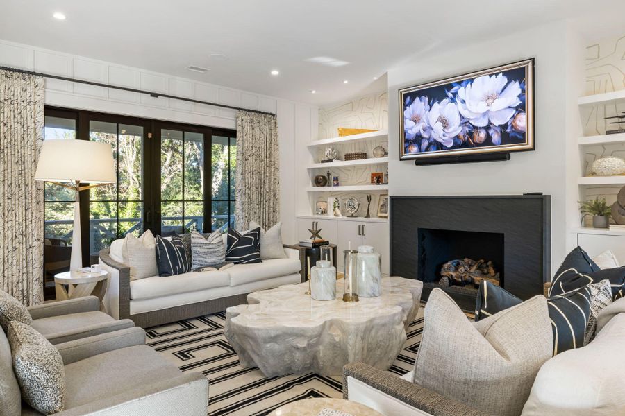 Furnished interior view inside a new home in , Sullivan's Island (Image 13).