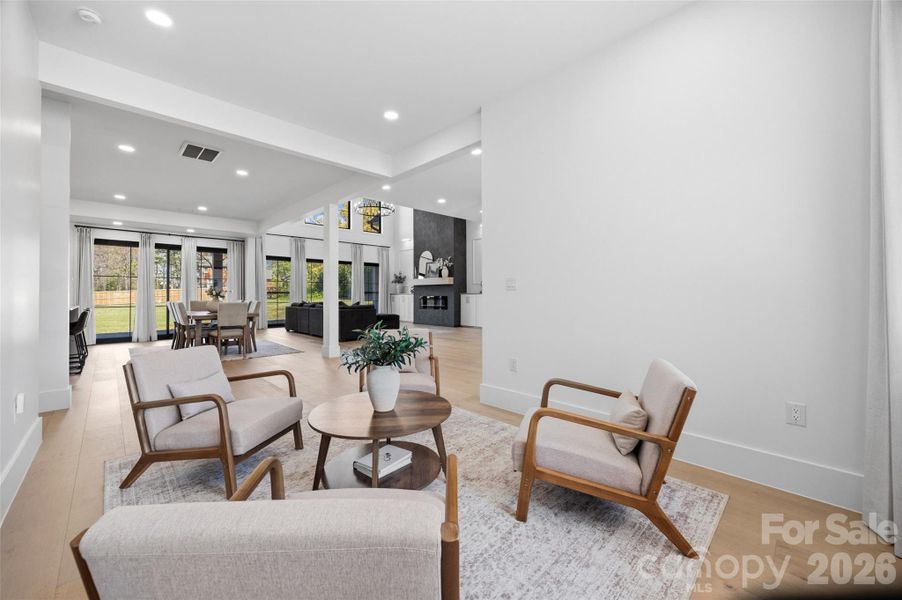 Furnished interior view inside a new home in , Monroe (Image 18).