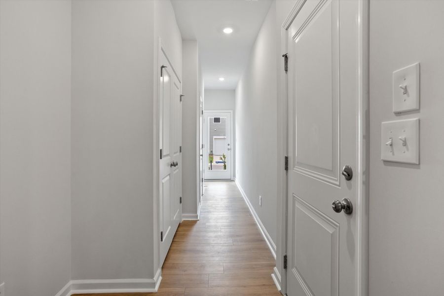 Spacious, unfurnished interior of a new home in Renaissance at White Oak, Garner (Image 18). Spacious, unfurnished interior of a new home in Renaissance at White Oak, Garner (Image 18).