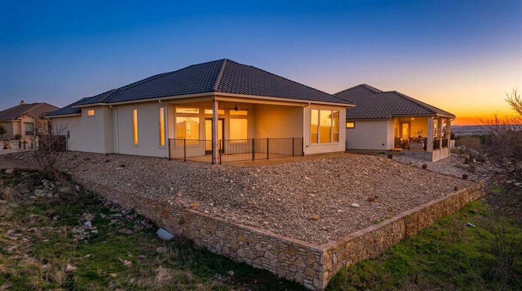 Exterior details and patio area of a home in , Glen Rose (Image 27). Exterior details and patio area of a home in , Glen Rose (Image 27).