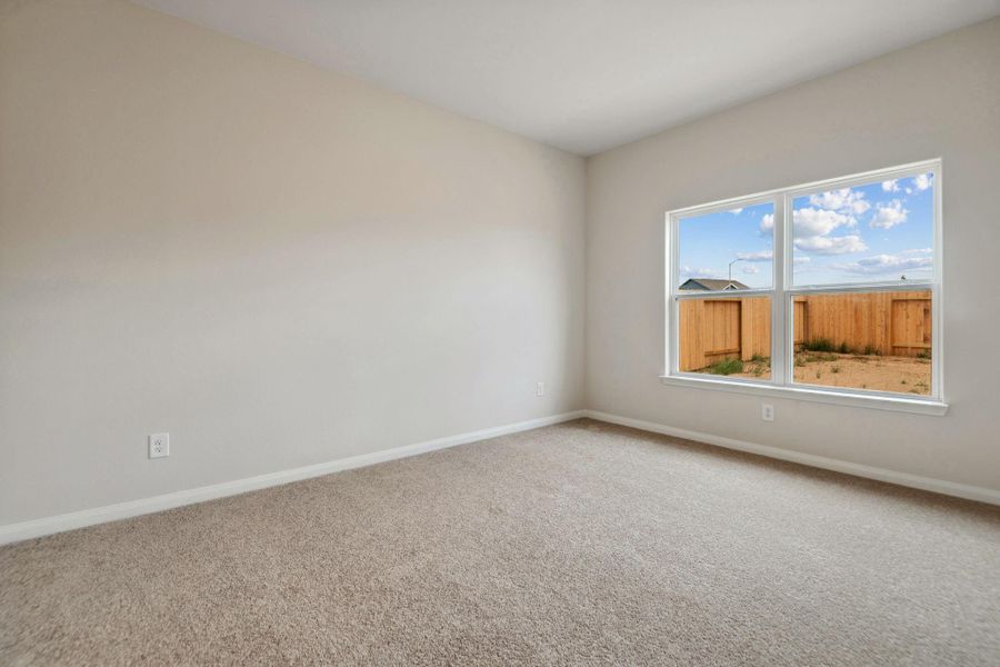Spacious, unfurnished interior of a new home in Trails at Cochran Ranch, Waller (Image 11). Spacious, unfurnished interior of a new home in Trails at Cochran Ranch, Waller (Image 11).