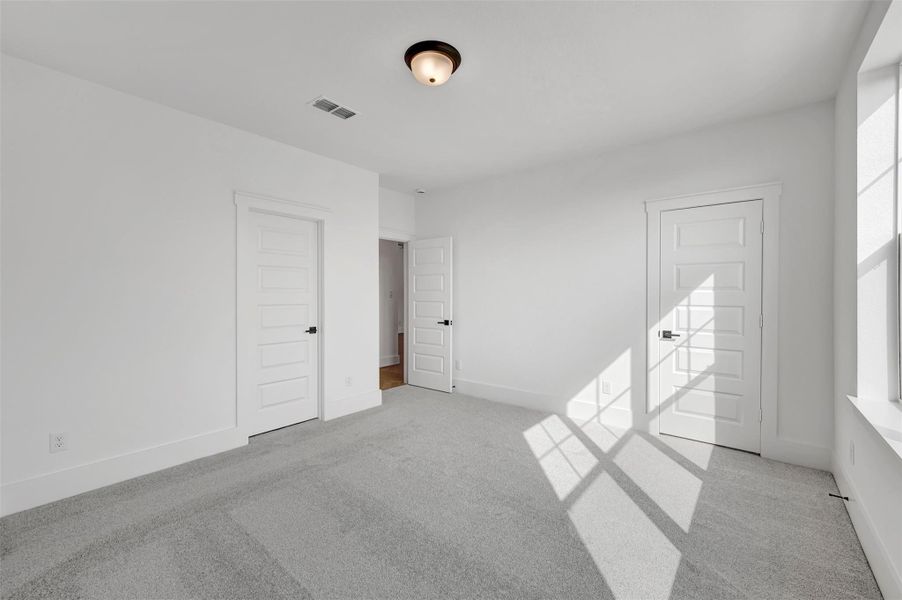 Spacious, unfurnished interior of a new home in Easthaven at Bridgeland Central - Horizon Collection, Cypress (Image 21).