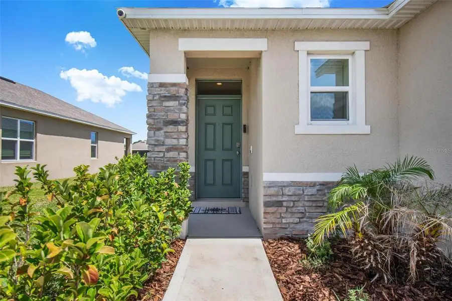Exterior details and patio area of a home in , Ormond Beach (Image 3). Exterior details and patio area of a home in , Ormond Beach (Image 3).