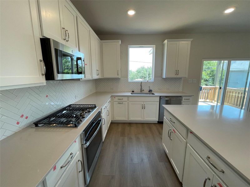 Furnished interior view inside a new home in Covered Bridge, Hutto (Image 6). Furnished interior view inside a new home in Covered Bridge, Hutto (Image 6).