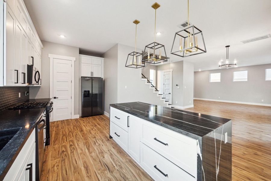 Furnished interior view inside a new home in , Houston (Image 10). Furnished interior view inside a new home in , Houston (Image 10).