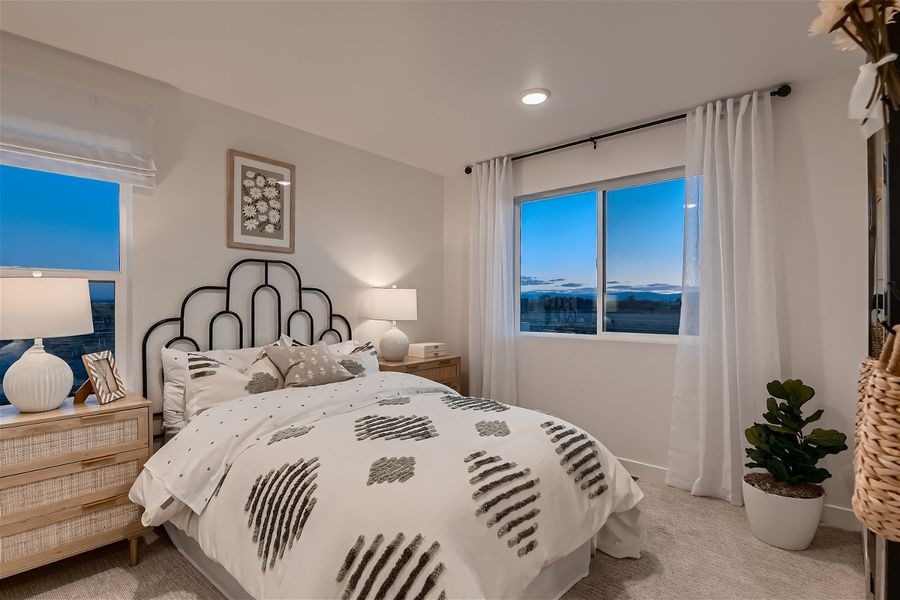 Representative furnished interior of a home built from the Castlewood by Landsea Homes in Parkway at Prairie Center Village, Brighton (Image 4).