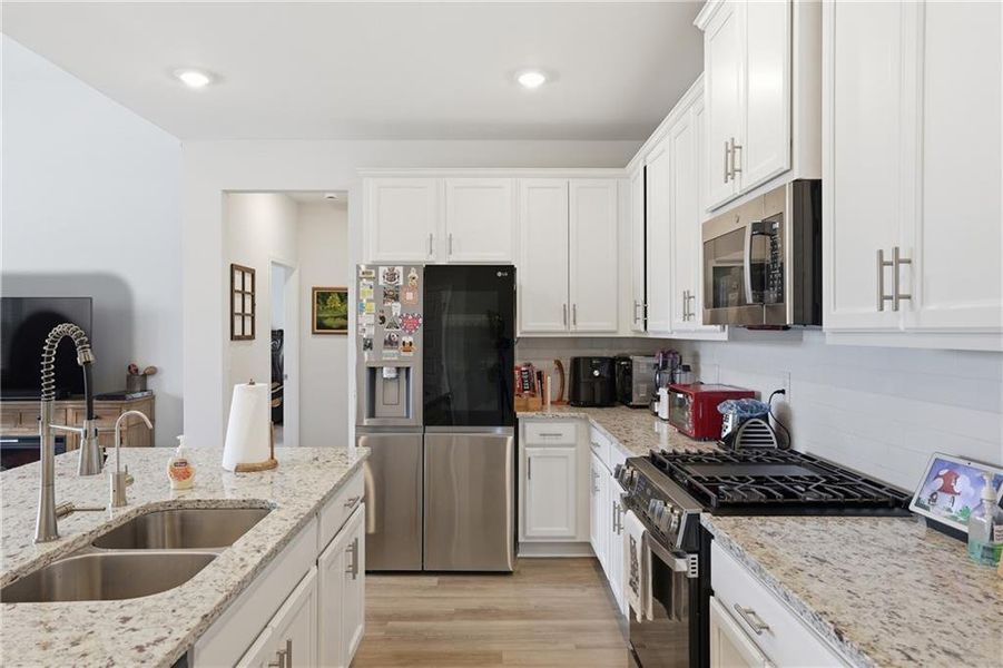 Furnished interior view inside a new home in , Commerce (Image 9).