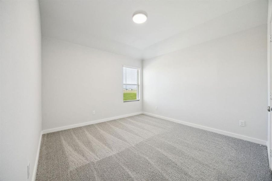 Bedroom in the Masters home plan by Trophy Signature Homes – REPRESENTATIVE PHOTO Bedroom in the Masters home plan by Trophy Signature Homes – REPRESENTATIVE PHOTO