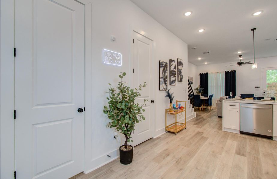 Furnished interior view inside a new home in Benson Street Court, Houston (Image 18).