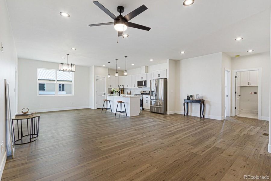 Furnished interior view inside a new home in , Montrose (Image 17). Furnished interior view inside a new home in , Montrose (Image 17).