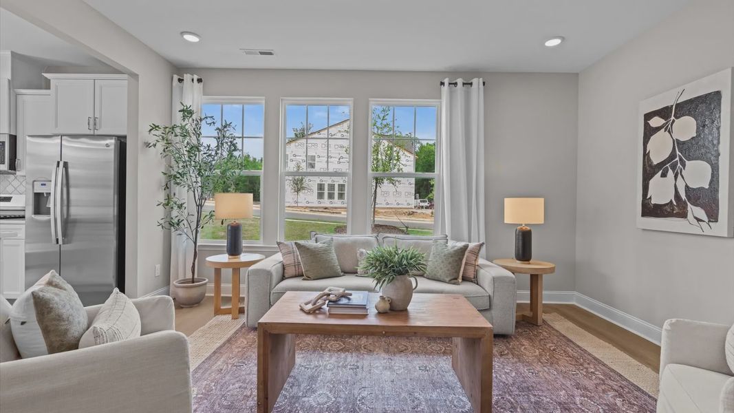 Furnished interior view inside a new home in Essex Townes, Franklinton (Image 19).
