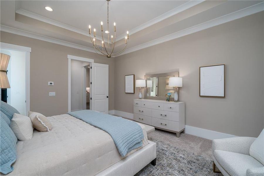 Furnished interior view inside a new home in Malone's Pond, Ball Ground (Image 29). Furnished interior view inside a new home in Malone's Pond, Ball Ground (Image 29).