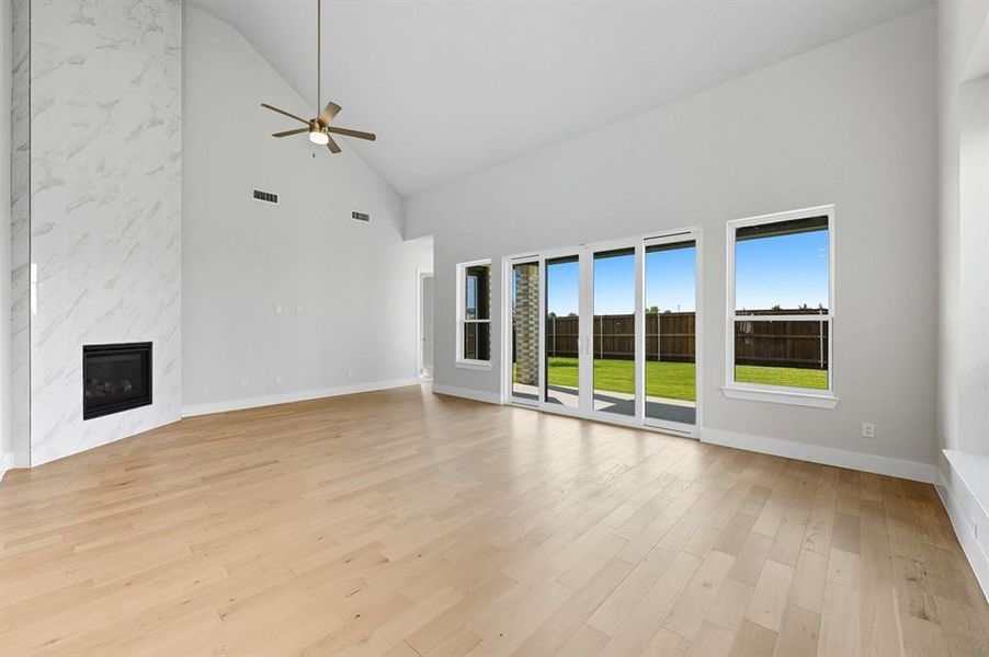 Spacious, unfurnished interior of a new home in Trinity Falls, McKinney (Image 16). Spacious, unfurnished interior of a new home in Trinity Falls, McKinney (Image 16).