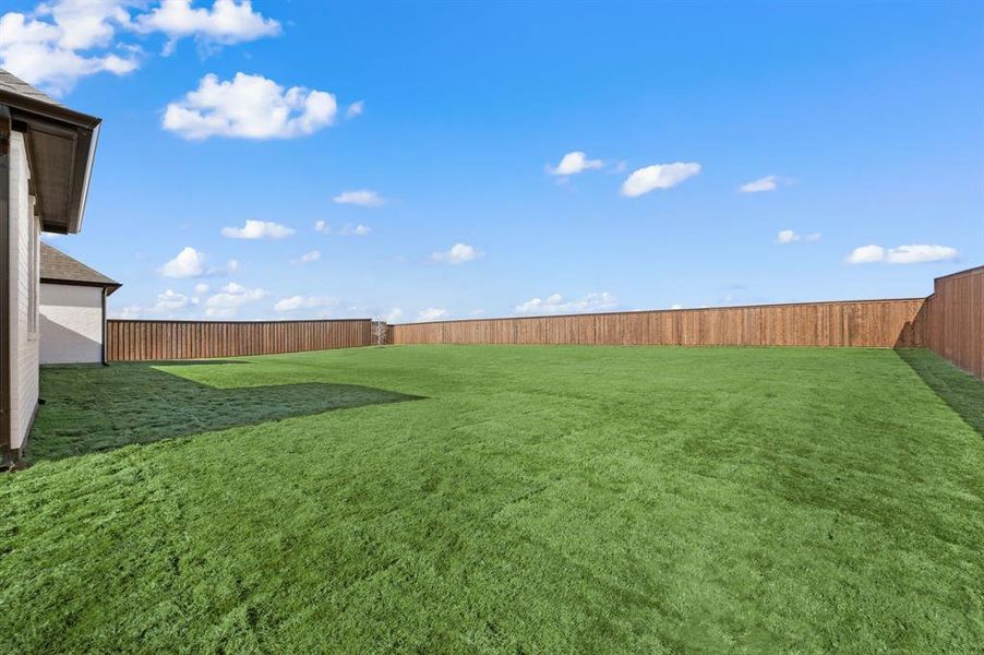 Exterior details and patio area of a home in , Haslet (Image 27). Exterior details and patio area of a home in , Haslet (Image 27).