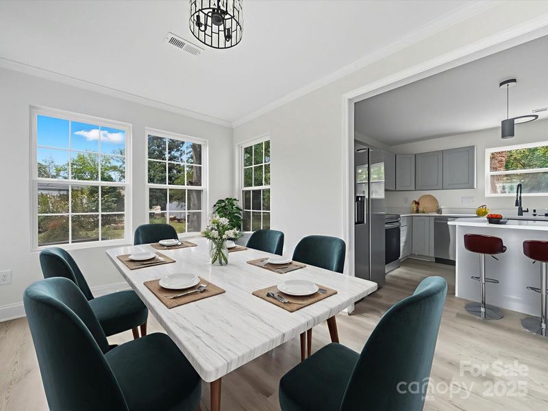 Furnished interior view inside a new home in , Rock Hill (Image 7).