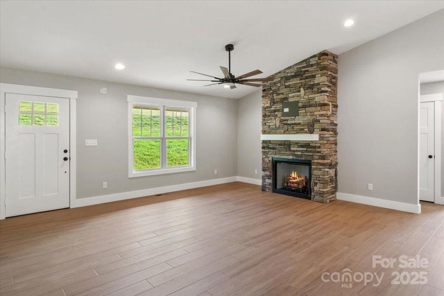 Spacious, unfurnished interior of a new home in , Marshall (Image 25).