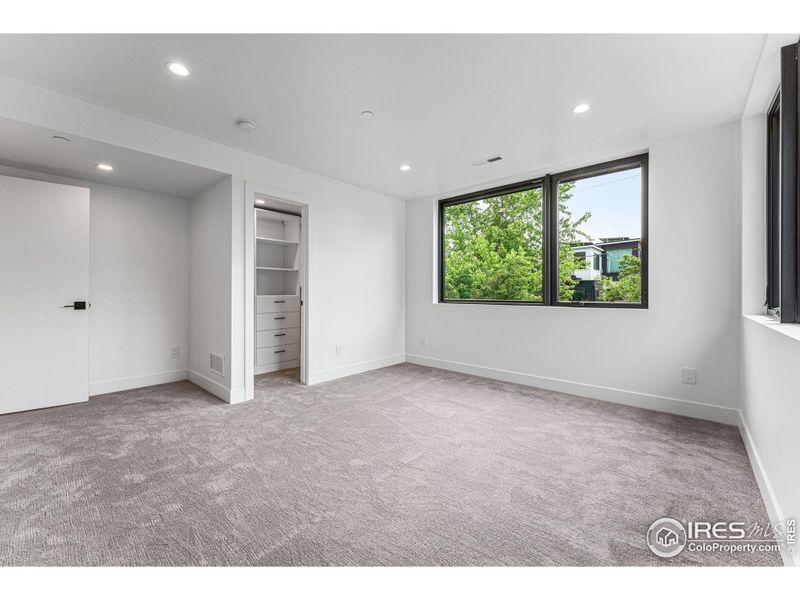 3rd bedroom with walk-in closet