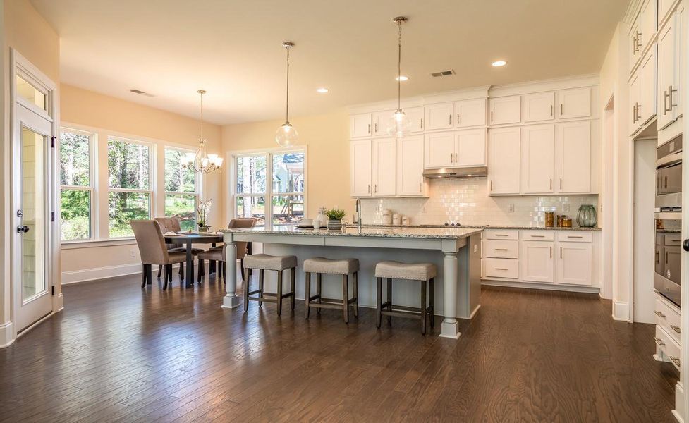Representative furnished interior of a home built from the Augusta by Greybrook Homes in Shepherds Trace, Clover (Image 14).