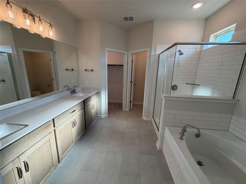 Furnished interior view inside a new home in Lariat, Liberty Hill (Image 12).