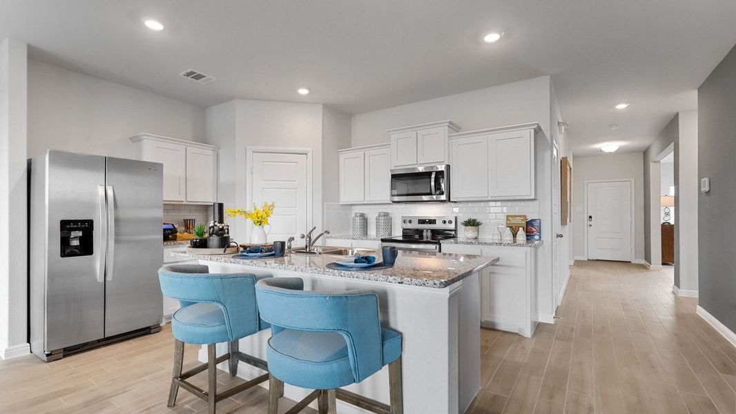 Furnished interior view inside a new home in Vista Park, Decatur (Image 5).