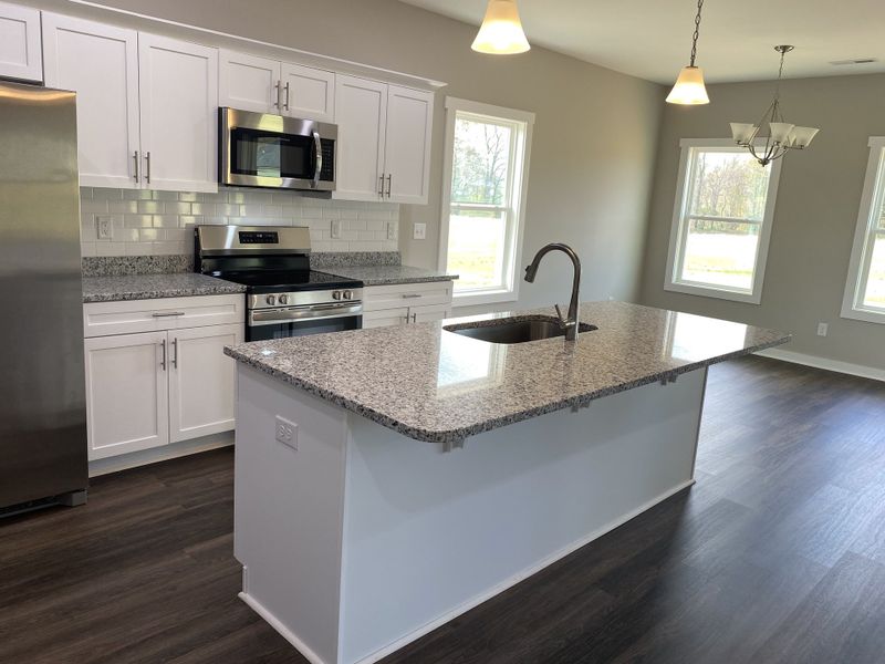 Representative furnished interior of a home built from the Grant by Foundation Home Builders LLC in Old Hickory Crossing, Mocksville (Image 4).
