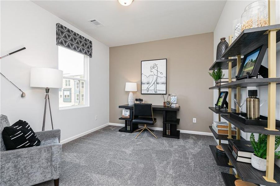 Furnished interior view inside a new home in , Lawrenceville (Image 3).