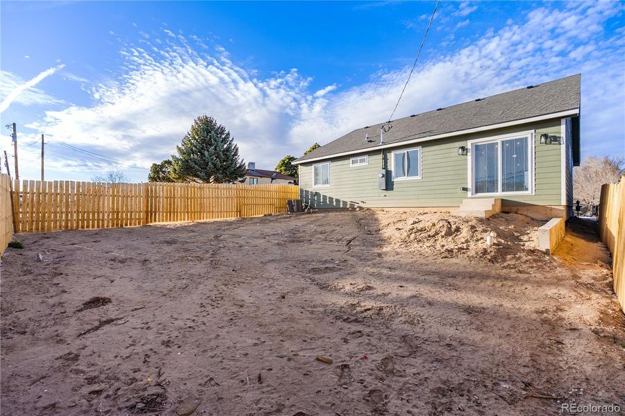 Exterior details and patio area of a home in , Pueblo (Image 4).