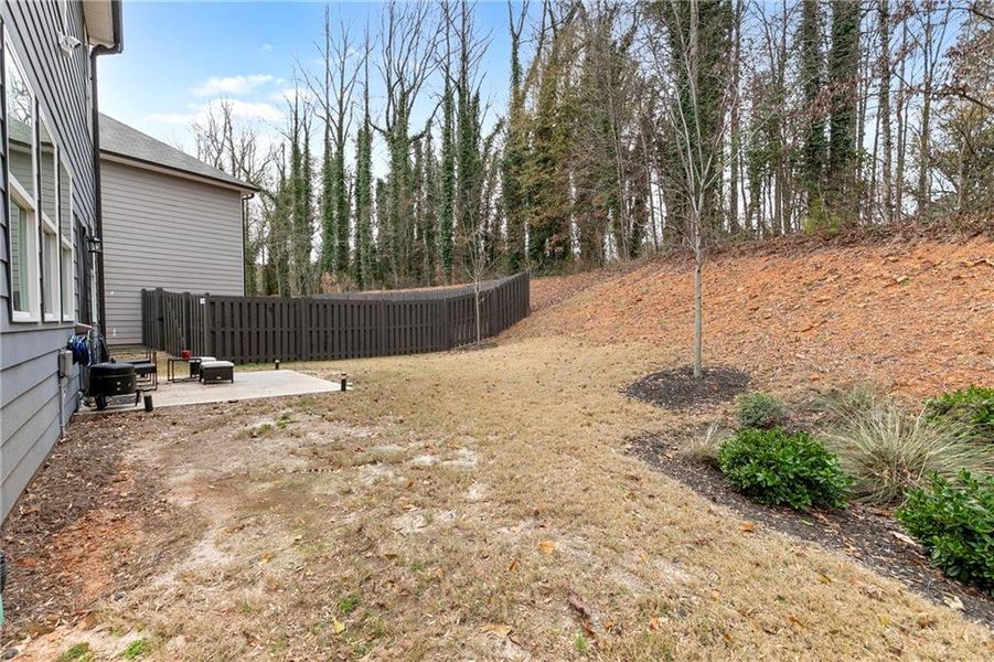Exterior details and patio area of a home in , Atlanta (Image 3).